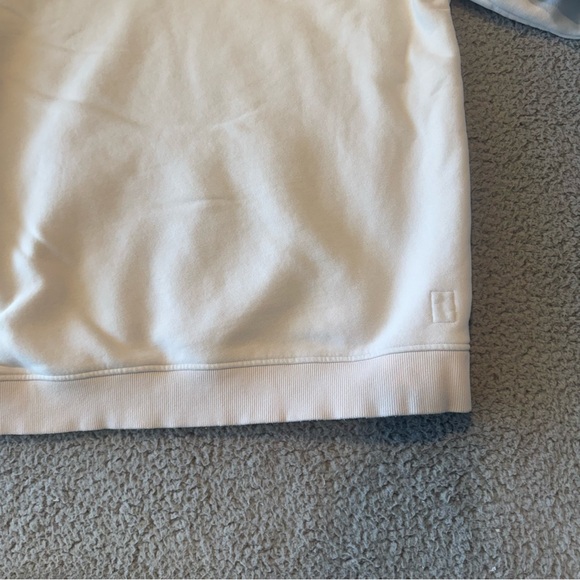 Vuori Mens Fleece Seaside Pullover Hoodie Salt Large V299 - Picture 7 of 14